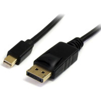 Produktbild för StarTech.com 3 m Mini DisplayPort till DisplayPort 1.2-kabeladapter M/M - DisplayPort 4k - DisplayPort-kabel - 3 m