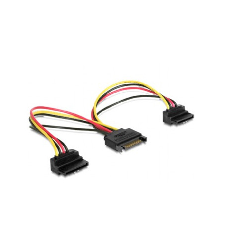 Gembird Gembird CC-SATAM2F-02 - strömdelare - SATA-ström till SATA-ström - 15 cm