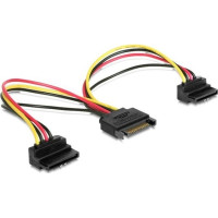 Produktbild för Gembird CC-SATAM2F-02 - strömdelare - SATA-ström till SATA-ström - 15 cm