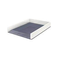 Produktbild för Leitz WOW Dual Colour - brevfack - för Letter, A4, C4, Folio - vit