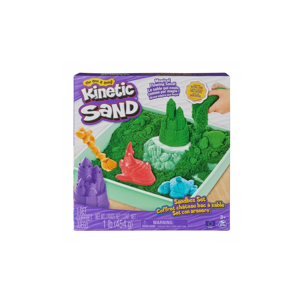Produktbild för Kinetic Sand Sandbox Set