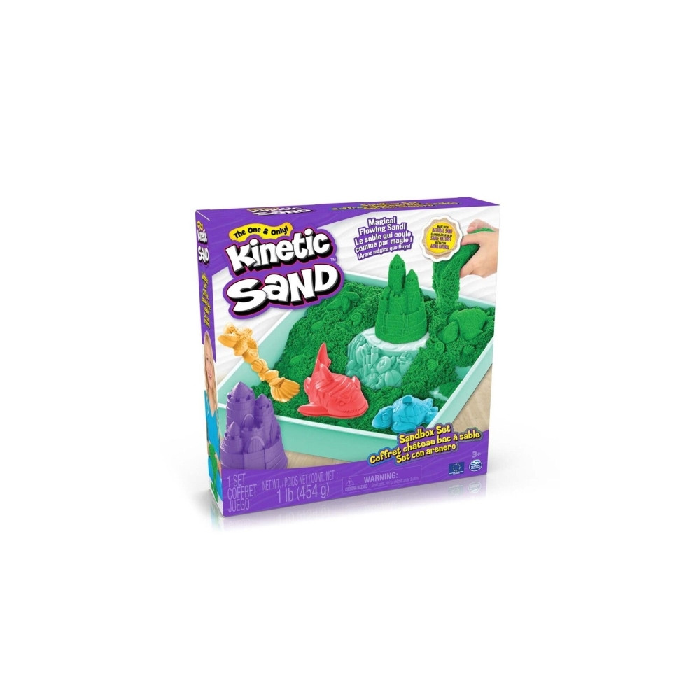 Produktbild för Kinetic Sand Sandbox Set