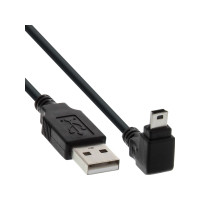 Produktbild för InLine - USB-kabel - mini-USB typ B till USB - 3 m