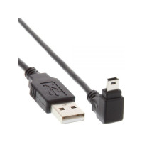 Produktbild för InLine - USB-kabel - mini-USB typ B till USB - 3 m