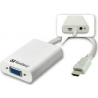 Produktbild för Sandberg HDMI to VGA+Audio Converter - videokonverterare