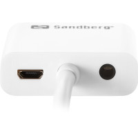Produktbild för Sandberg HDMI to VGA+Audio Converter - videokonverterare