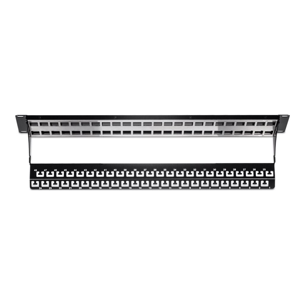 Produktbild för TRENDnet TC-KP48S - kopplingspanel (tom) - 2U - 19"