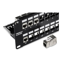 Produktbild för TRENDnet TC-KP48S - kopplingspanel (tom) - 2U - 19"