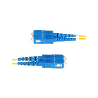 Produktbild för StarTech.com 7m (23ft) LC to SC (UPC) OS2 Single Mode Duplex Fiber Optic Cable, 9/125µm, Laser Optimized, 10G, Bend Insensitive, Low Insertion Loss - LSZH Fiber Patch Cord (SMLCSC-OS2-7M) - patch-kabel - 7 m - 7 m - gul
