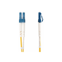 Produktbild för StarTech.com 7m (23ft) LC to SC (UPC) OS2 Single Mode Duplex Fiber Optic Cable, 9/125µm, Laser Optimized, 10G, Bend Insensitive, Low Insertion Loss - LSZH Fiber Patch Cord (SMLCSC-OS2-7M) - patch-kabel - 7 m - 7 m - gul