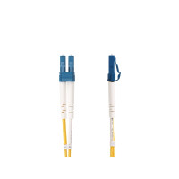 Produktbild för StarTech.com 7m (23ft) LC to SC (UPC) OS2 Single Mode Duplex Fiber Optic Cable, 9/125µm, Laser Optimized, 10G, Bend Insensitive, Low Insertion Loss - LSZH Fiber Patch Cord (SMLCSC-OS2-7M) - patch-kabel - 7 m - 7 m - gul