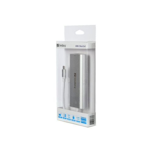 Sandberg Sandberg - dockningsstation - USB - HDMI - 1GbE