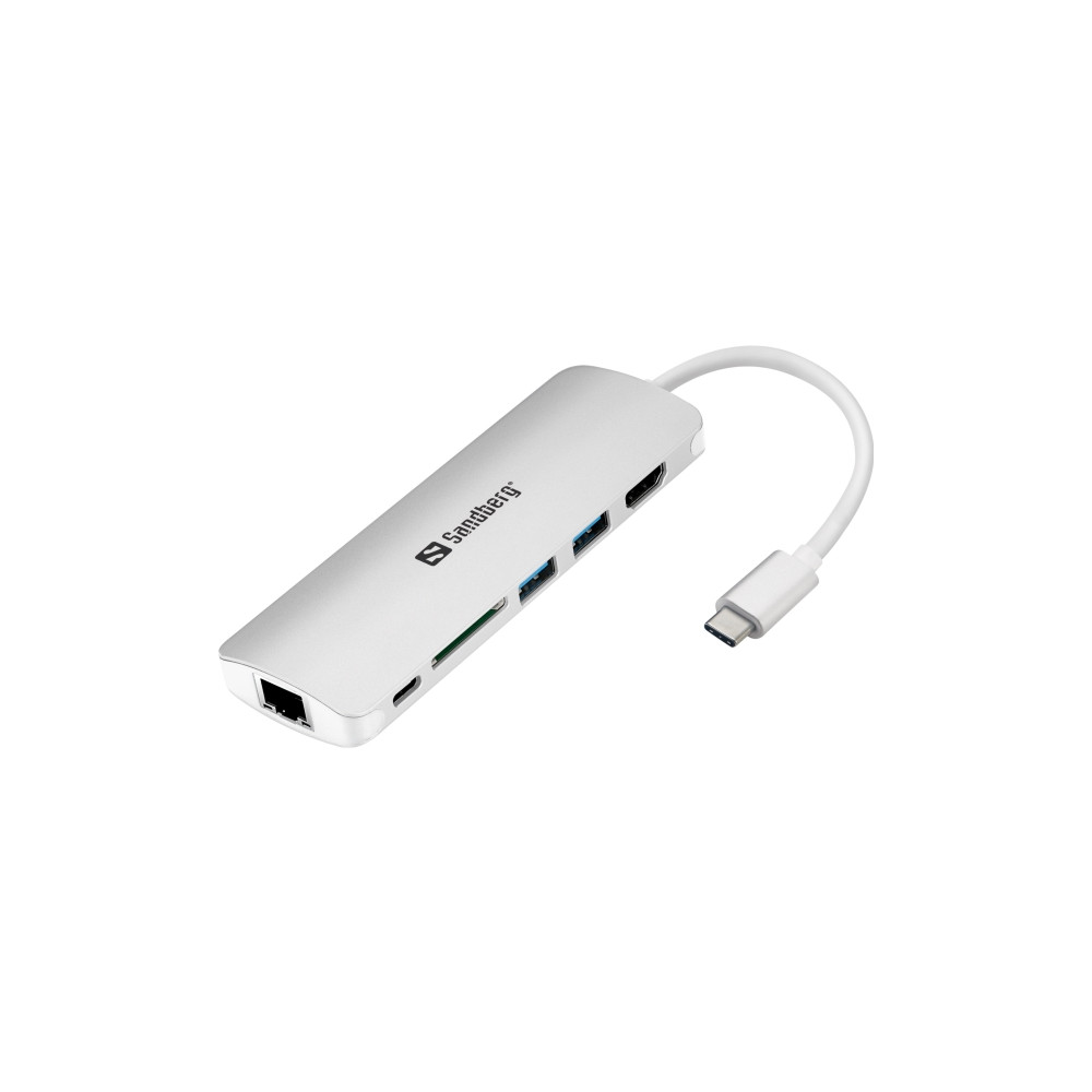 Produktbild för Sandberg - dockningsstation - USB - HDMI - 1GbE