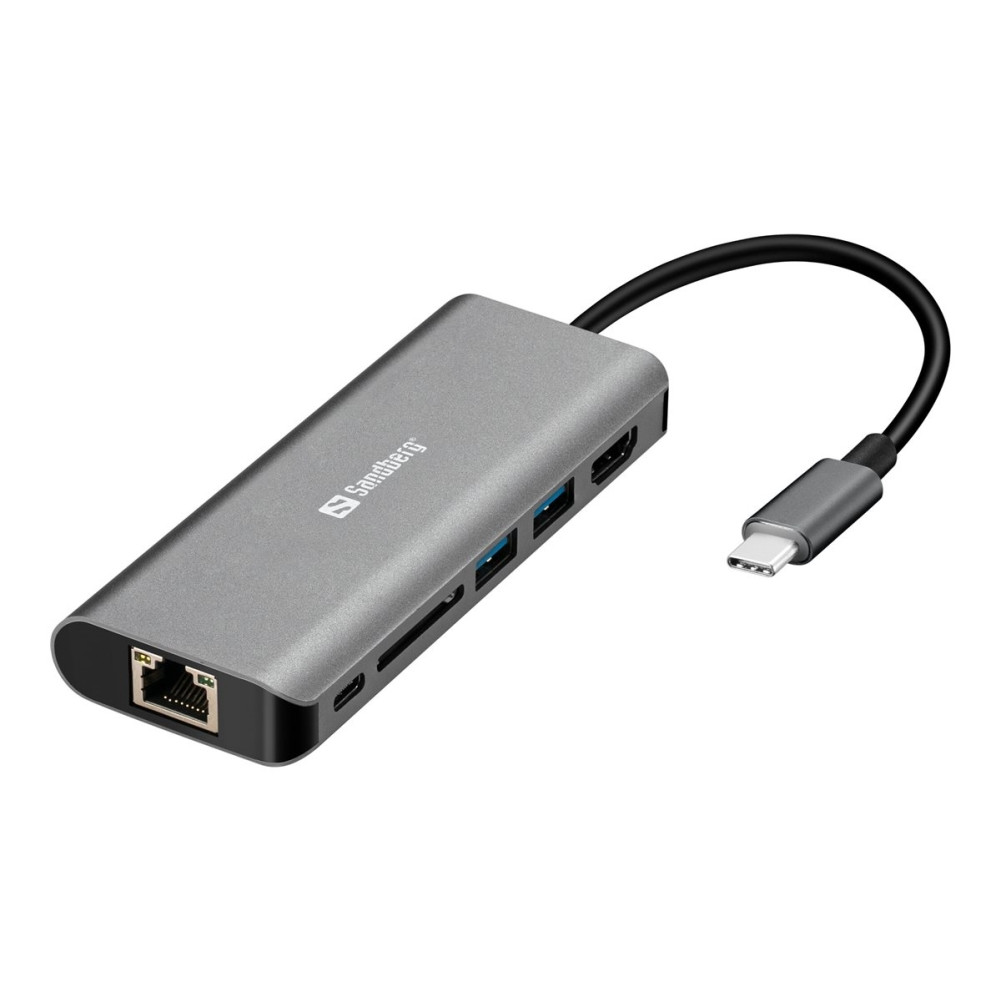Produktbild för Sandberg - dockningsstation - USB - HDMI - 1GbE
