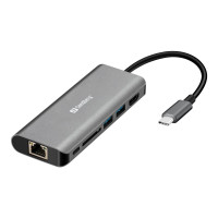 Produktbild för Sandberg - dockningsstation - USB - HDMI - 1GbE