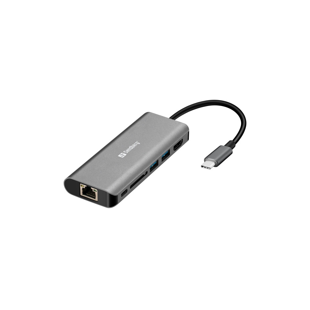 Produktbild för Sandberg - dockningsstation - USB - HDMI - 1GbE