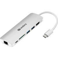 Produktbild för Sandberg - dockningsstation - USB - HDMI - 1GbE