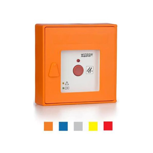 WINDOWMASTER WINDOWMASTER primär brandtryck WSK 501 grå plastkapsling med...