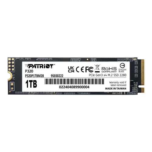 Patriot Memory Patriot P320 - SSD - 1 TB - PCIe 3.0 x4 (NVMe)