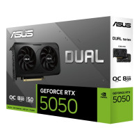 Produktbild för ASUS Dual - OC Edition - grafikkort - GeForce RTX 5050 - 8 GB