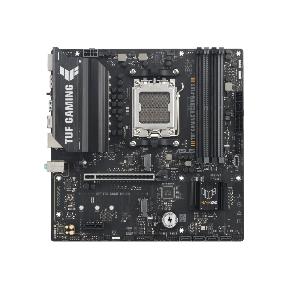 Produktbild för ASUS TUF GAMING A620AM-PLUS - moderkort - micro ATX - Socket AM5 - AMD A620A