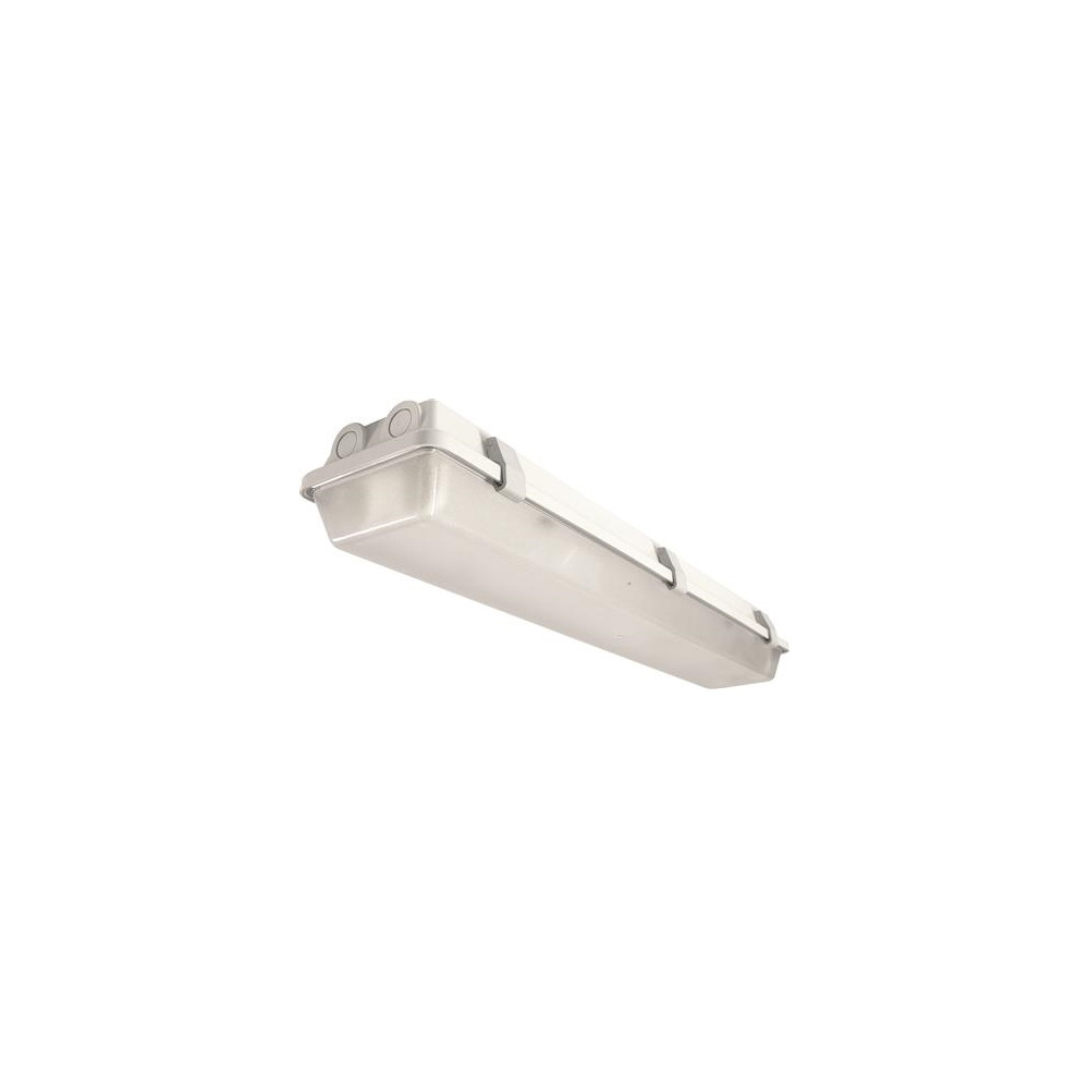 Produktbild för Super Marine LEDtro 2x8W/840 EL 600mm, glasfiberarmerad poly...