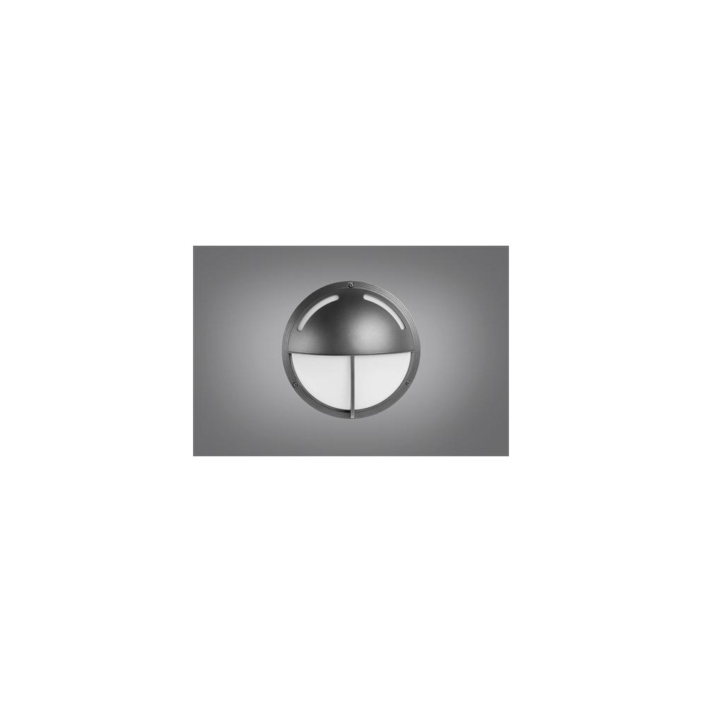 Produktbild för Halvskärm/spår/kors 12W LED 6W-12W, 3000-3500-4000K, RAL7024