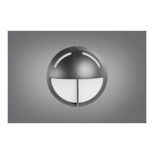 Solar Plus Halvskärm/spår/kors 12W LED 6W-12W, 3000-3500-4000K, RAL7024