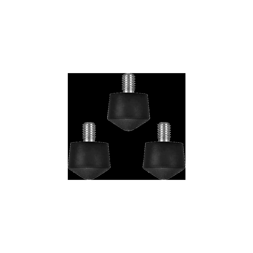 Produktbild för Kupo KS-360 Universal Rubber Feet Pad w/ 3/8"-16X13mm Thread (Set of 3)