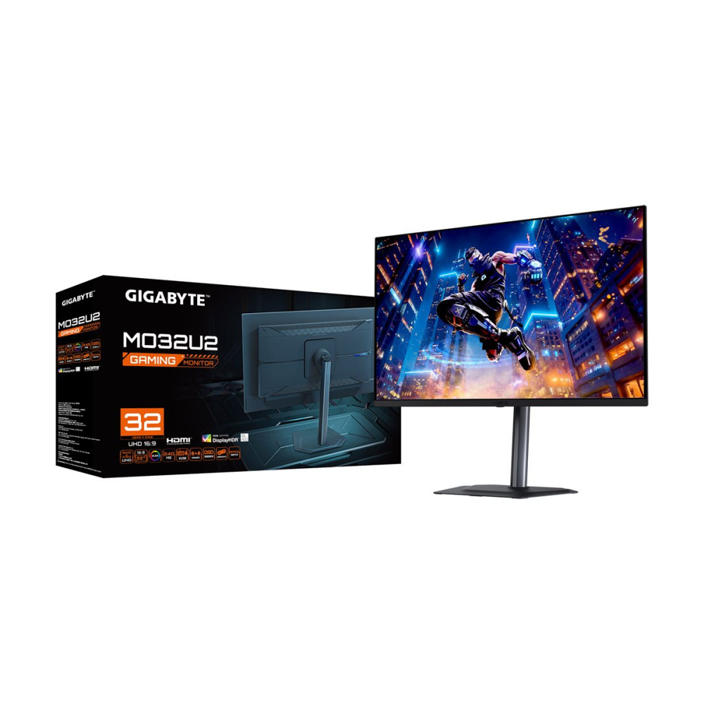Produktbild för Gigabyte MO32U2 - OLED-monitor - 4K - 32" - HDR