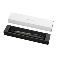 Produktbild för Kulpenna Pelikan Jazz Noble grå 1mm blå