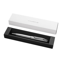 Produktbild för Kulpenna Pelikan Jazz Noble silv 1mm blå