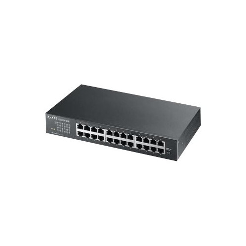 ZyXEL Communications Zyxel GS-1100-24E - switch - 24 portar - ohanterad - rackmonterbar