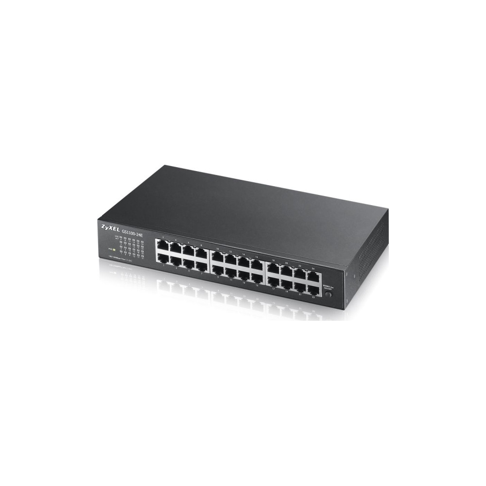 Produktbild för Zyxel GS-1100-24E - switch - 24 portar - ohanterad - rackmonterbar