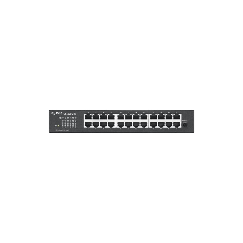 Produktbild för Zyxel GS-1100-24E - switch - 24 portar - ohanterad - rackmonterbar