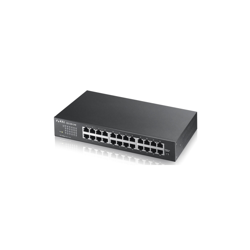 Produktbild för Zyxel GS-1100-24E - switch - 24 portar - ohanterad - rackmonterbar