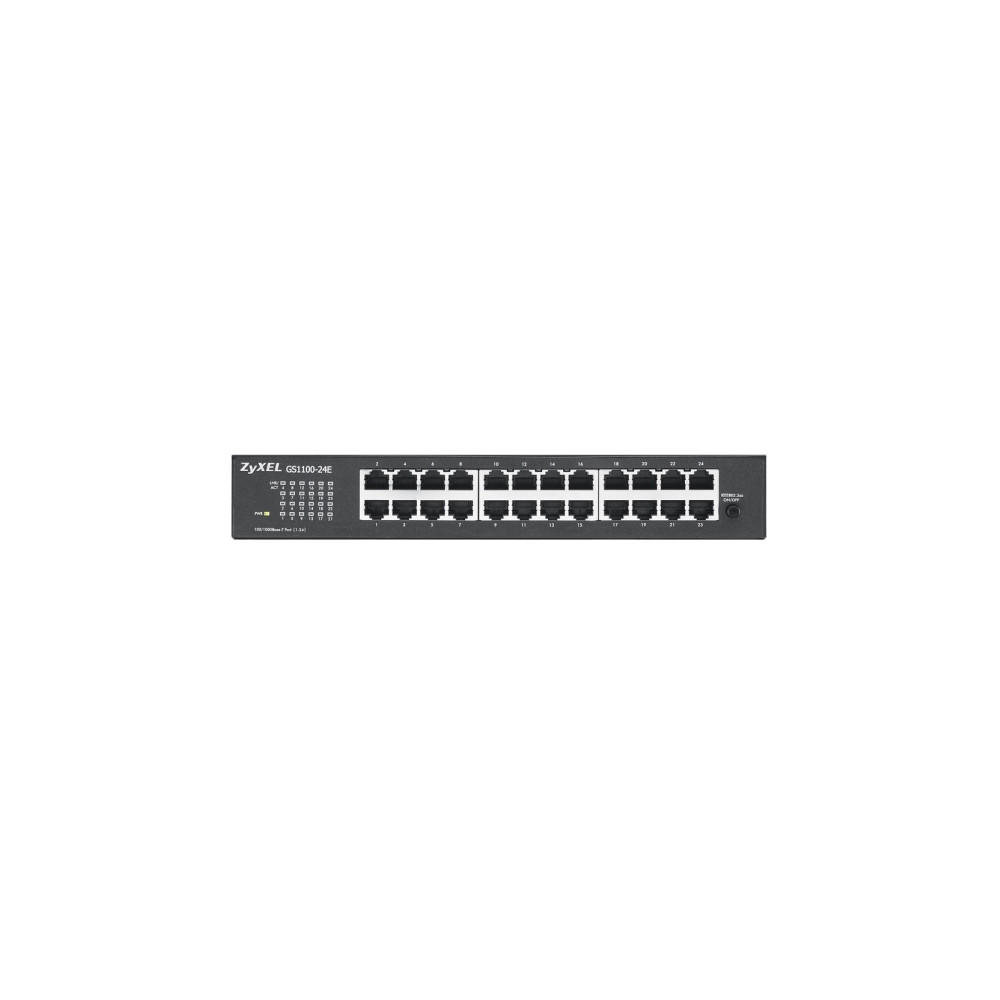 Produktbild för Zyxel GS-1100-24E - switch - 24 portar - ohanterad - rackmonterbar