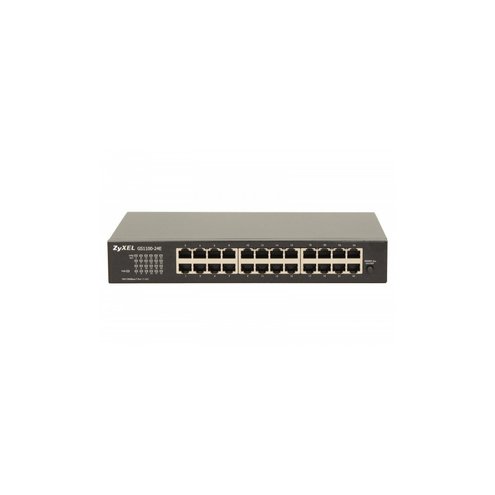 Produktbild för Zyxel GS-1100-24E - switch - 24 portar - ohanterad - rackmonterbar