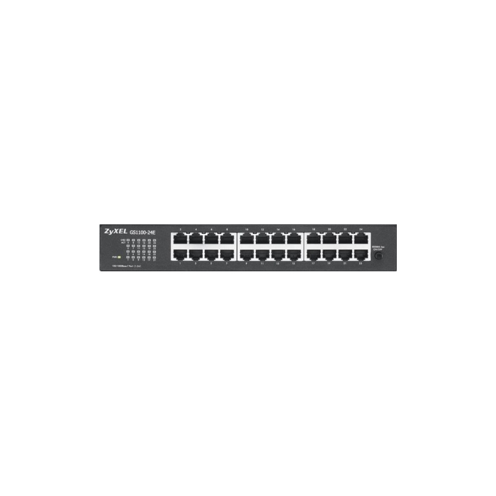 Produktbild för Zyxel GS-1100-24E - switch - 24 portar - ohanterad - rackmonterbar