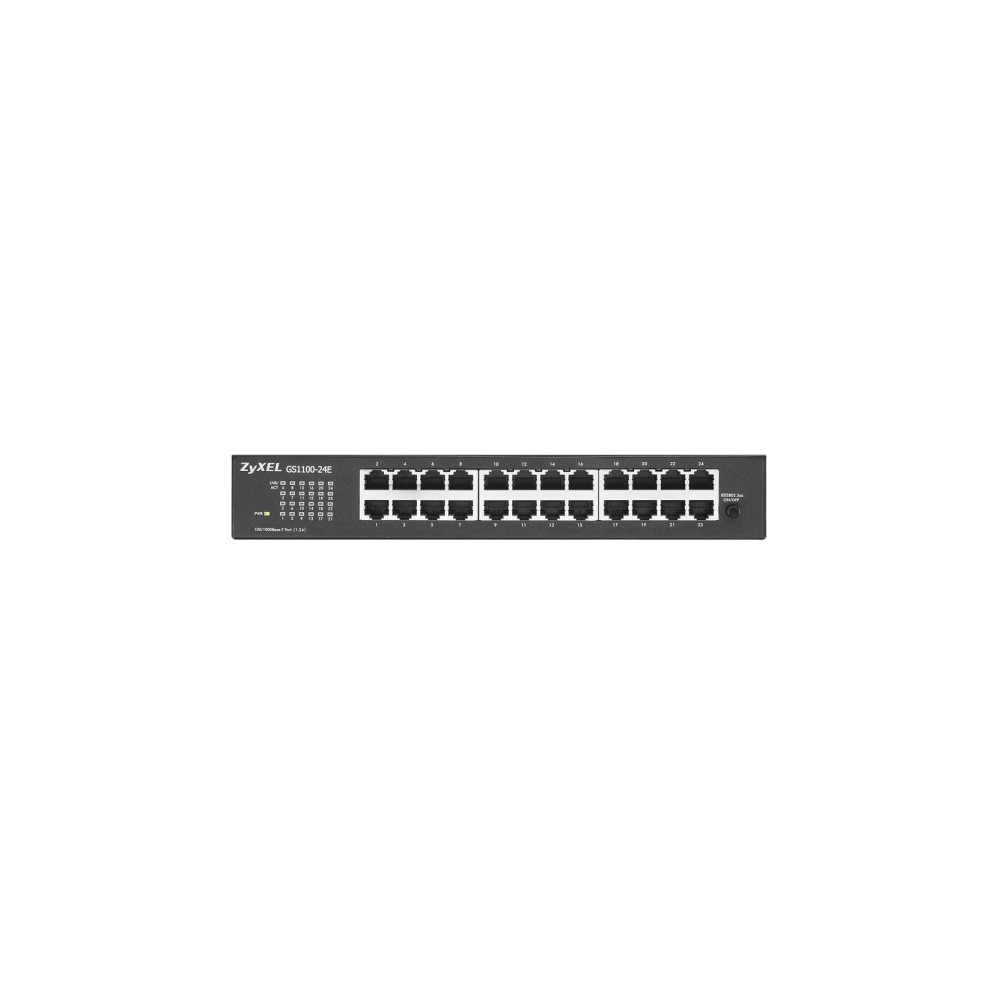 Produktbild för Zyxel GS-1100-24E - switch - 24 portar - ohanterad - rackmonterbar