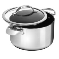 Produktbild för Scanpan gryta 3,5 l/20 cm med lock