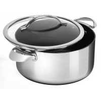 Produktbild för Scanpan kastrull 4,8 l/24 cm med lock