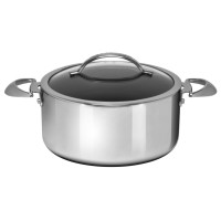 Produktbild för Scanpan kastrull 4,8 l/24 cm med lock