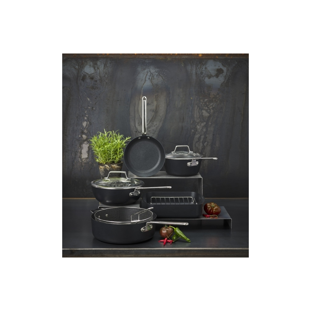 Produktbild för Scanpan 26 cm glasslock med locköverdrag