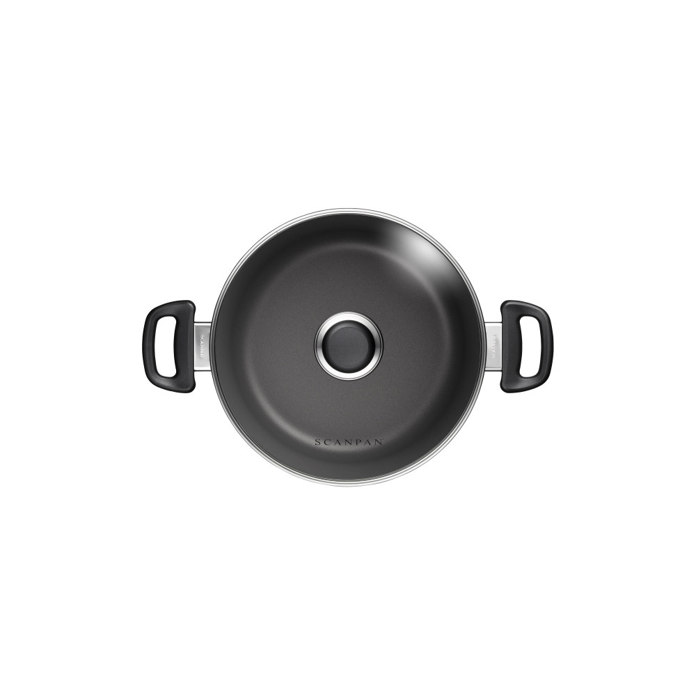 Produktbild för Scanpan 4,8 l/24 cm gryta m. lock