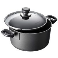 Produktbild för Scanpan 4,8 l/24 cm gryta m. lock