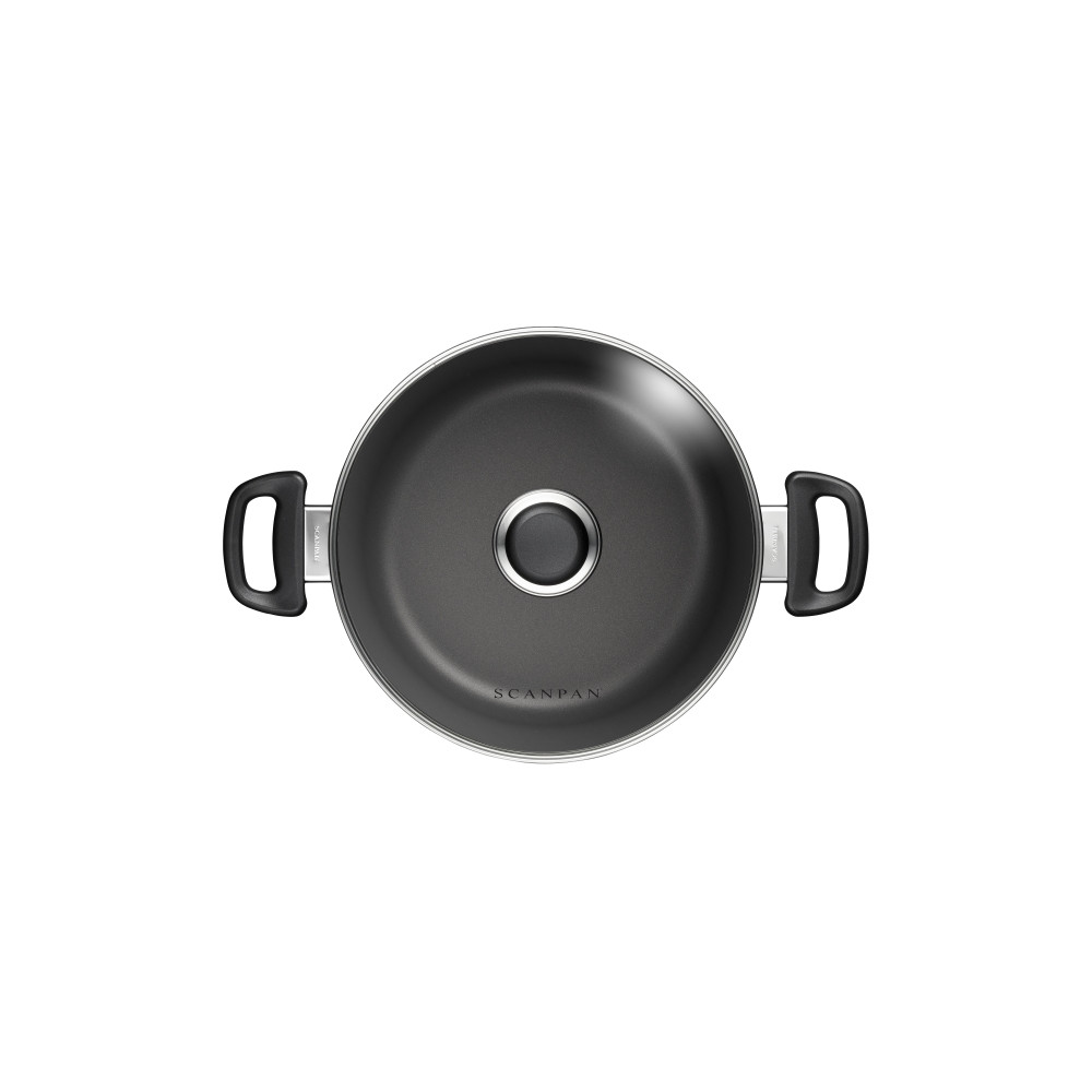 Produktbild för Scanpan 4,8 l/24 cm gryta m. lock