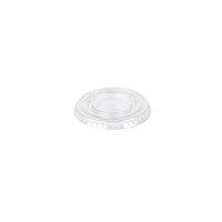 Produktbild för Plastlock Ø62 mm APET klar till dressingbägare 60 ml, 100 st...