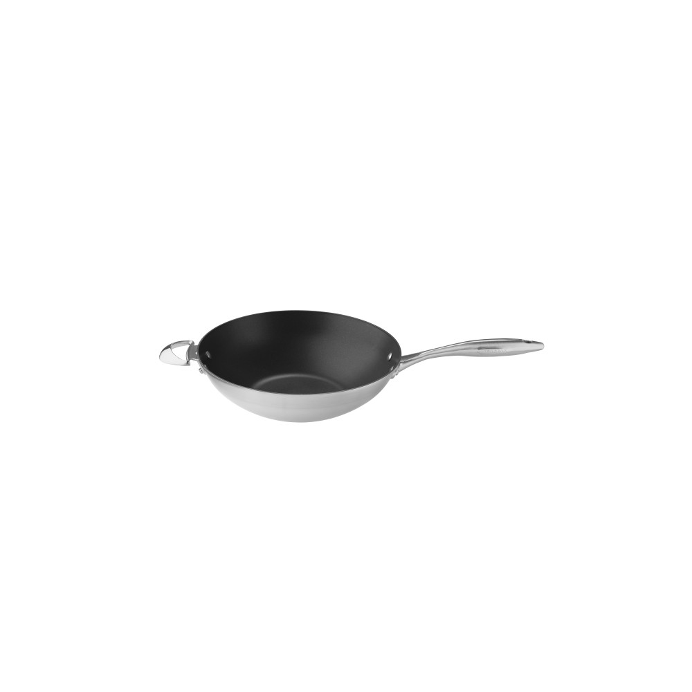 Produktbild för Wok Scanpan CTX Ø32 cm med galler/stavar Keramiskt titanstål...