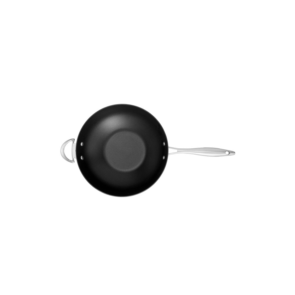 Produktbild för Wok Scanpan CTX Ø32 cm med galler/stavar Keramiskt titanstål...